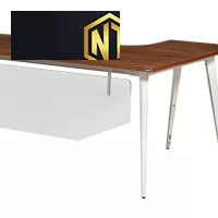 Bàn làm việc nhân viên dùng chân thép LUXL14C10 - LUXL16C10